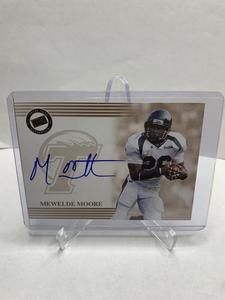 2004 Press Pass Certified Authentic Autograph Card - Mewelde Moore